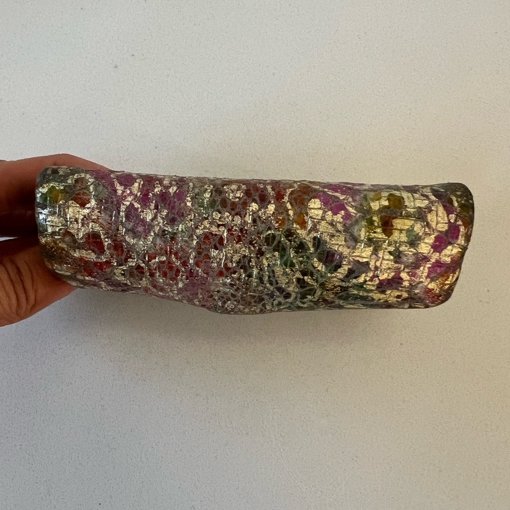 HOBO Lacy Leather Wallet in Rainbow Cheetah - Picture 5 of 14